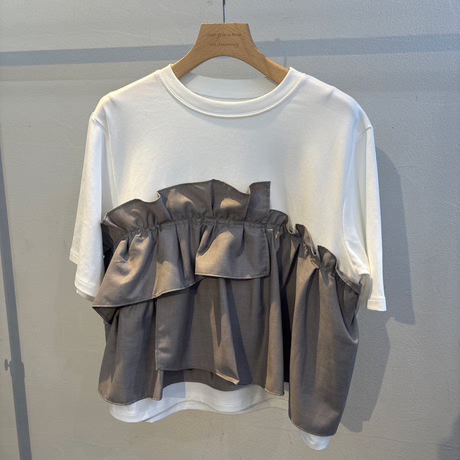 【CYNICAL】ティアードフリルTシャツ