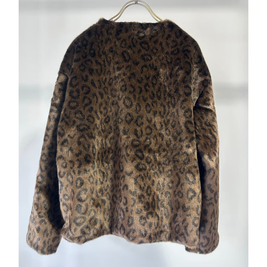 【MARGAUX 2025 WINTER】レオパード柄ファーJK