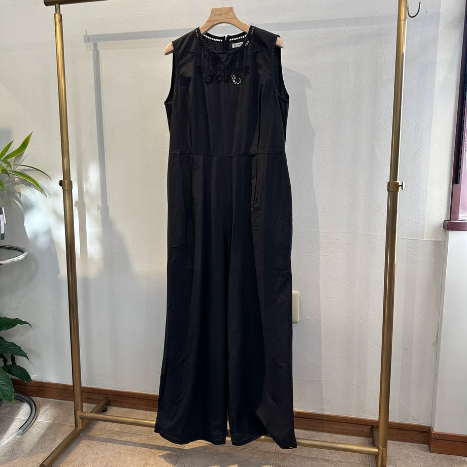【select】カットワーク刺繍コンビネゾン