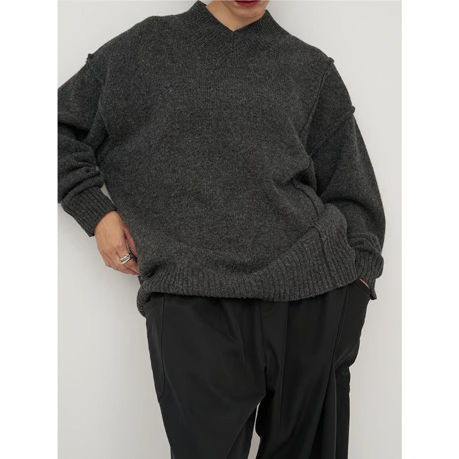 【YENN 2025 AUTUMN/WINTER】WASHABLE WOOL VN PO