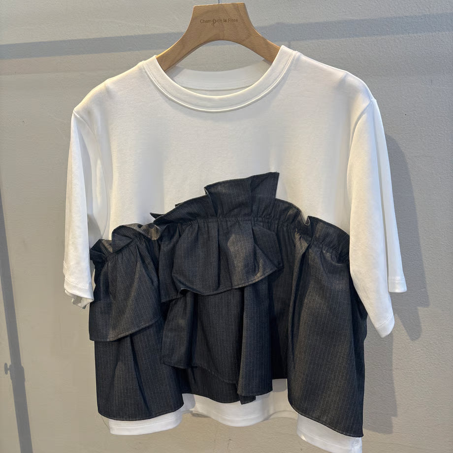 【CYNICAL】ティアードフリルTシャツ