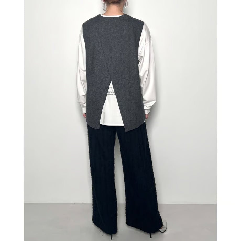 【CHIGNON 2025 AUTUMN/WINTER】Wフェイスジャージジレ