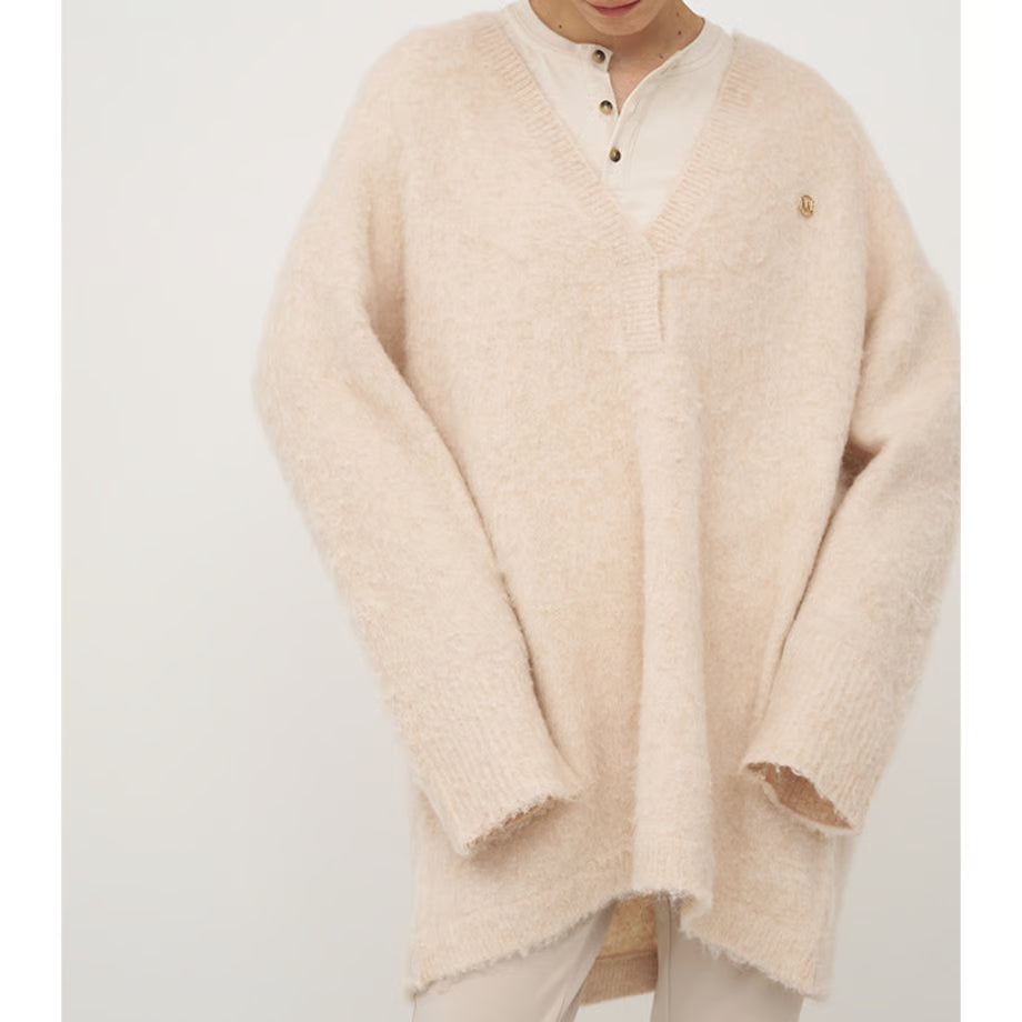 【YENN 2025 AUTUMN/WINTER】ALPACA MIX TUNIC PO