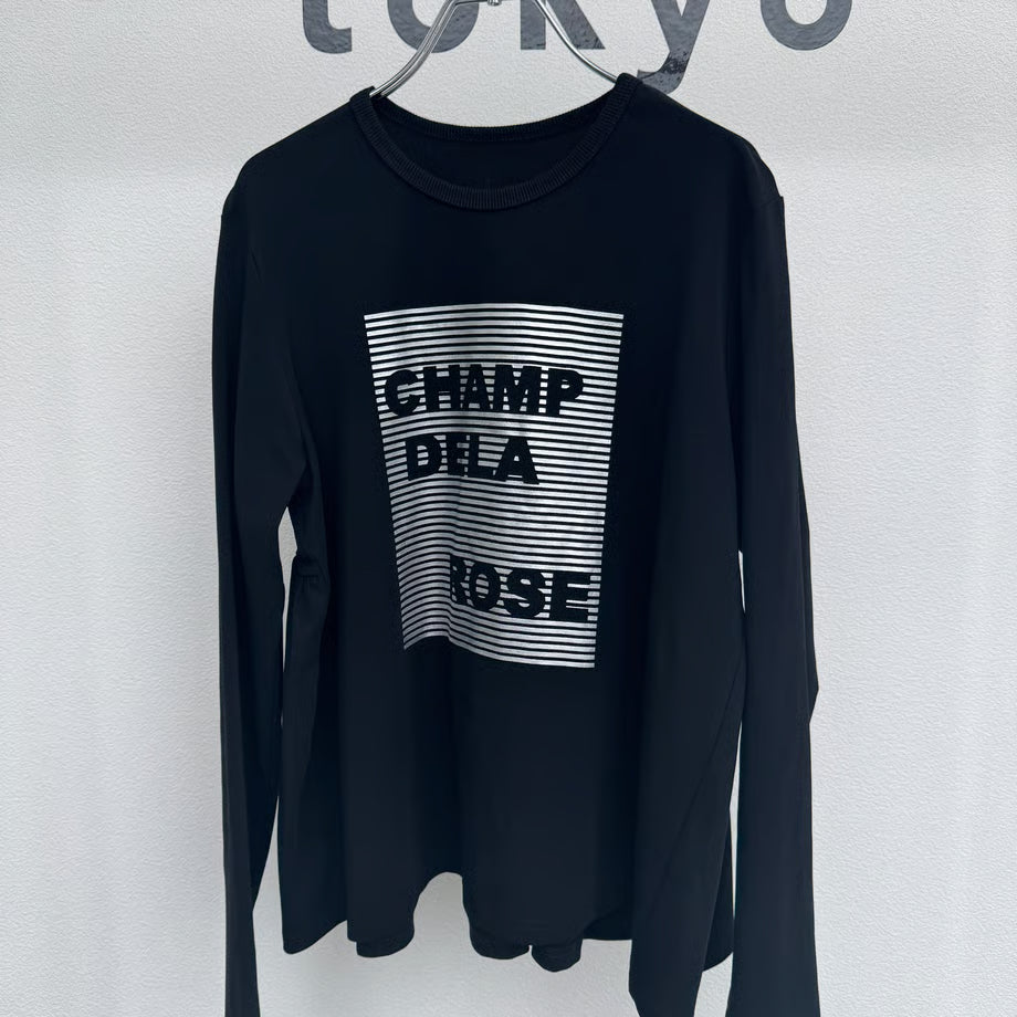 限定アイテム‼️【champdelarose×CYAN】バックギャザーロゴL/ST
