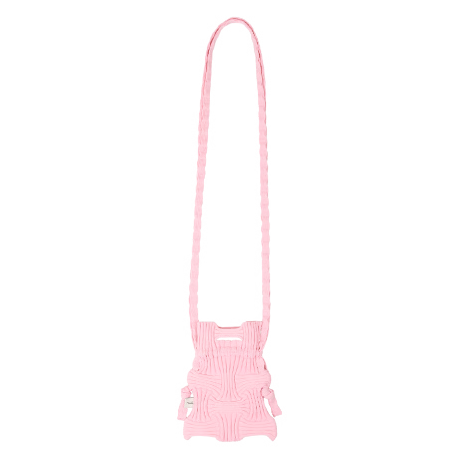 【PLEATS MAMA】MINI CROSS BOW BAG