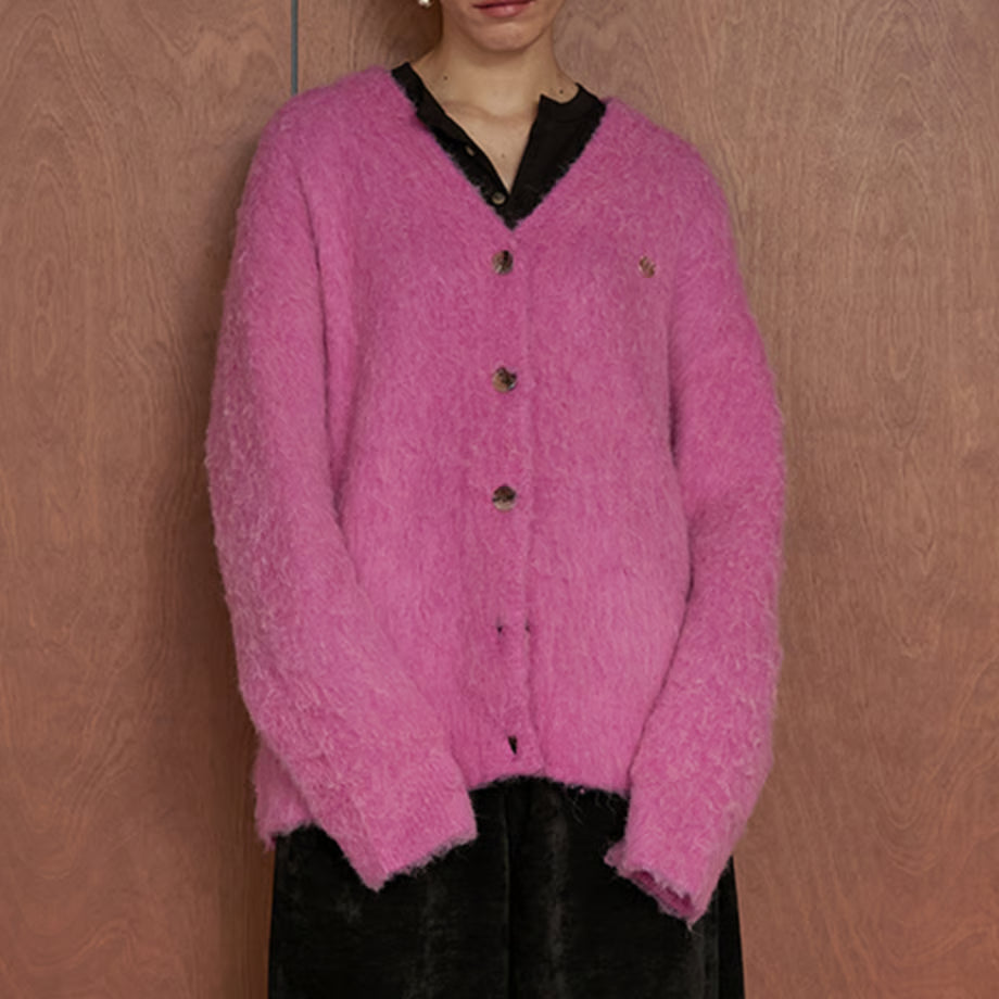 【YENN 2025 AUTUMN/WINTER】ALPACA MIX CARDIGAN