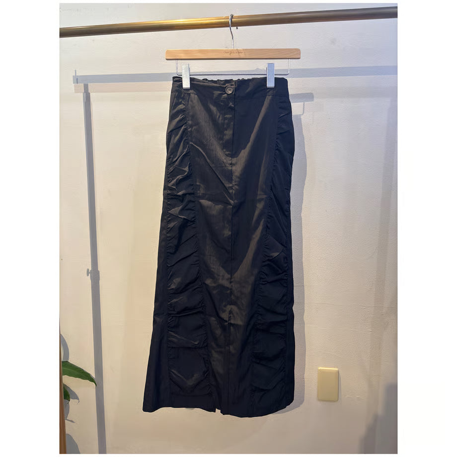 【WELINOA】GATHER LONG SKIRT