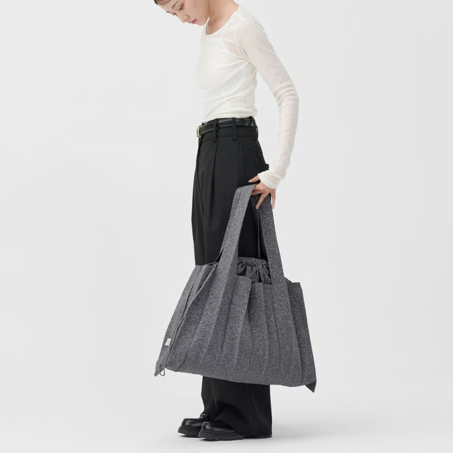 【PLEATS MAMA】Big Shoulder Bag