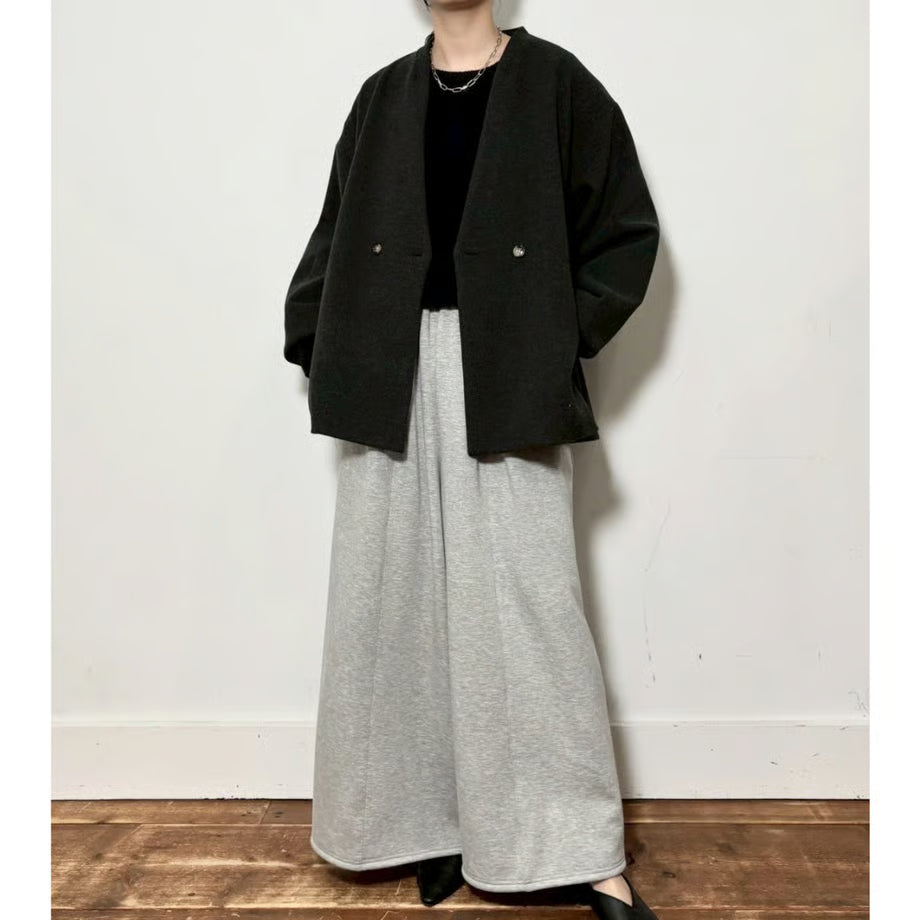 【siro de labonte 25 AW vol.2】nocollar jacket