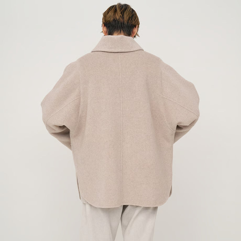 【YENN 2025 AUTUMN/WINTER】ZIP COLLAR MID COAT