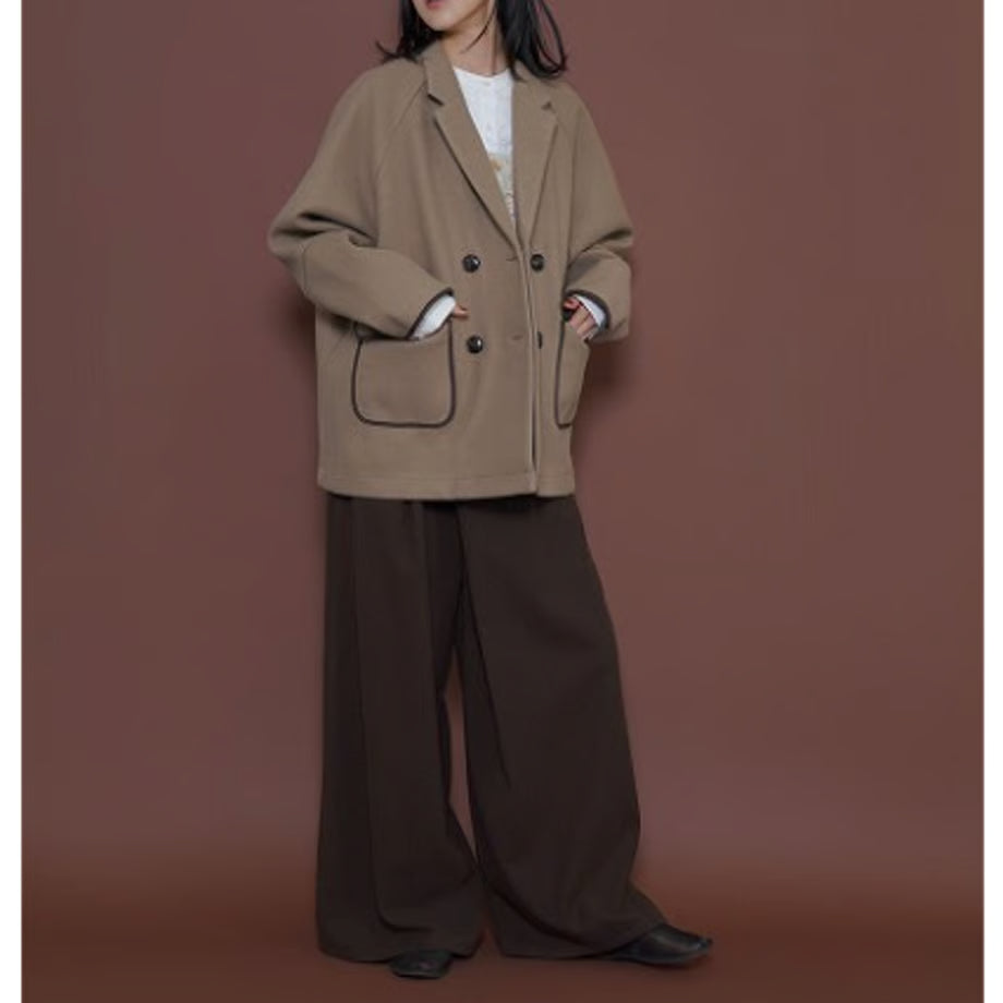 【CYAN 2025 AW vol.2】WフェイスラグランハーフJK