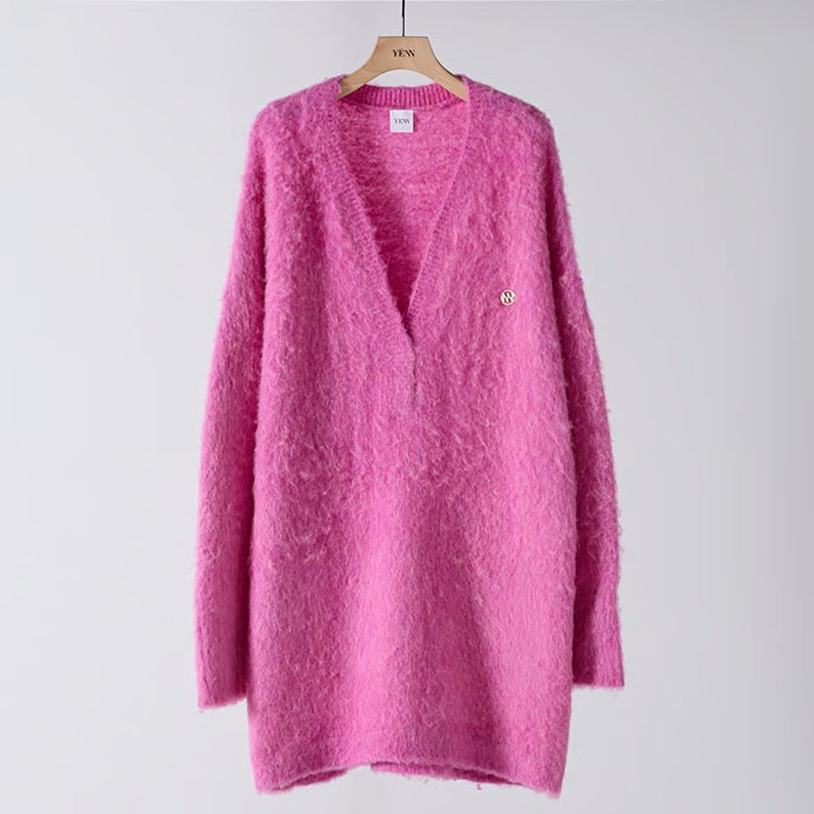 【YENN 2025 AUTUMN/WINTER】ALPACA MIX TUNIC PO
