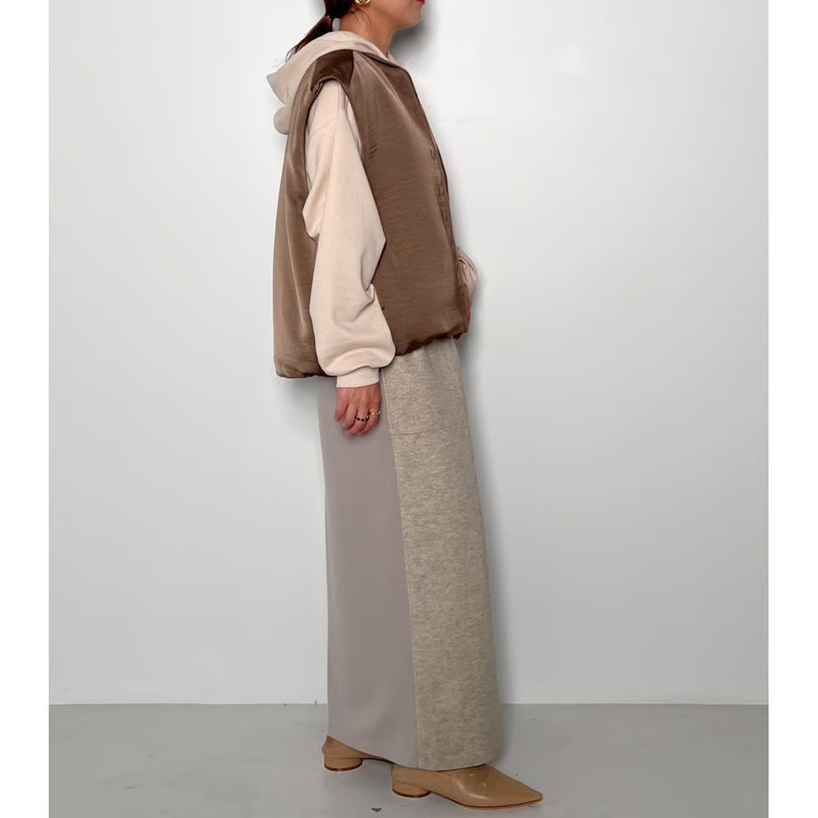 【CHIGNON 2025 AUTUMN/WINTER】サテンパフィーベスト