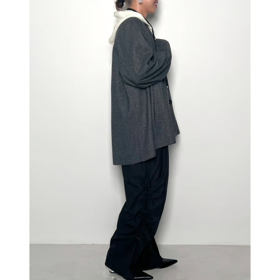 【CHIGNON 2025 AUTUMN/WINTER】Wフェイスジャージコート