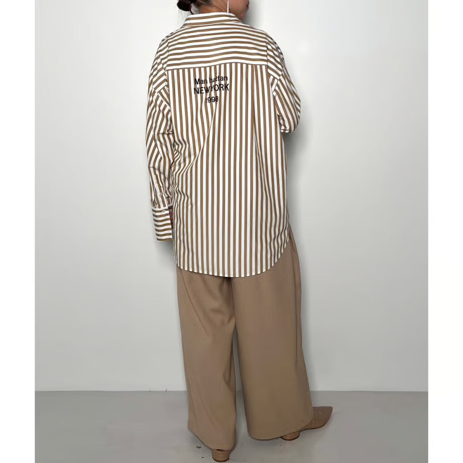 【CHIGNON 2025 AUTUMN/WINTER】2WAYストライププリントSH