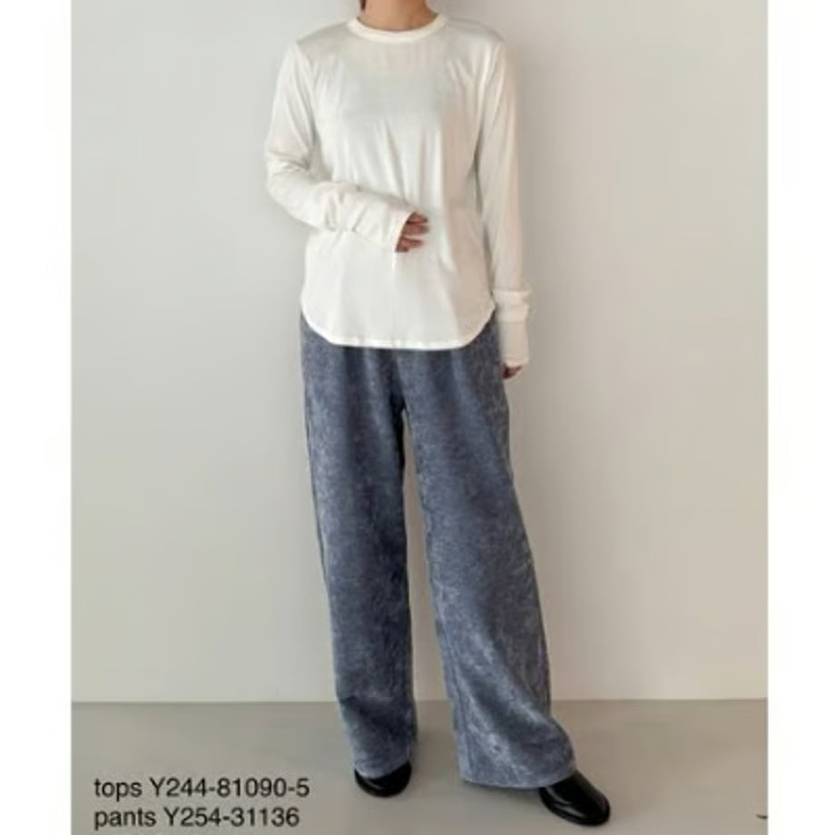 【YENN LIMITED ORDER】 MOLE TWILL TUCK WIDE