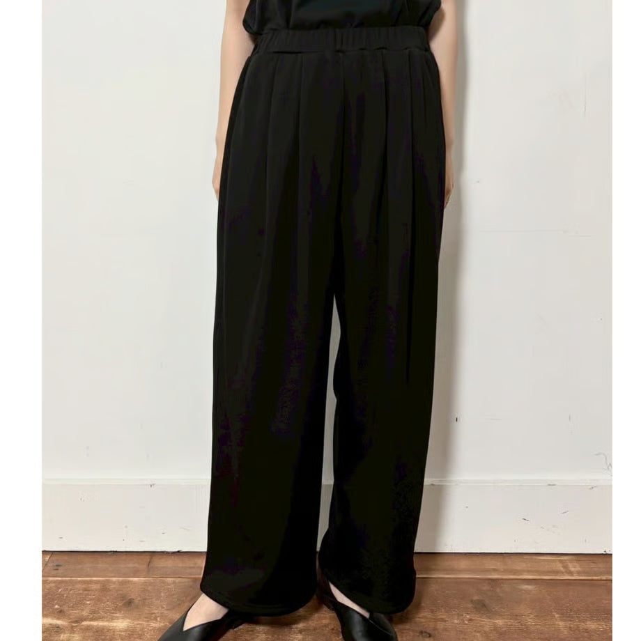 【siro de labonte 25 AW vol.2】ultra warm tuck easy pants