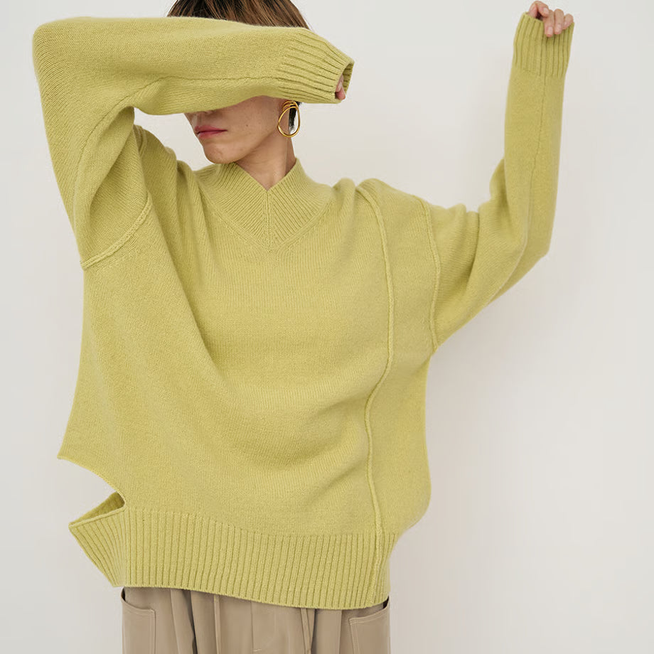 【YENN 2025 AUTUMN/WINTER】WASHABLE WOOL VN PO