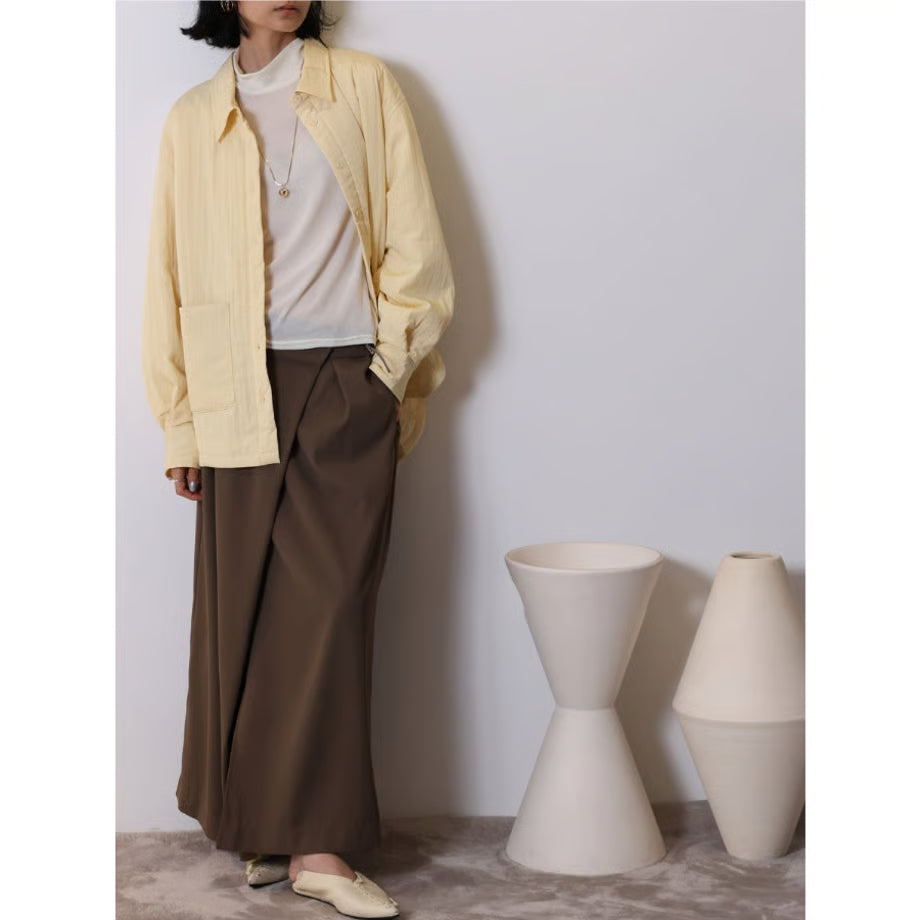 【CHIGNON 2025 AUTUMN/WINTER】オーバル&ボールTOPネックレス