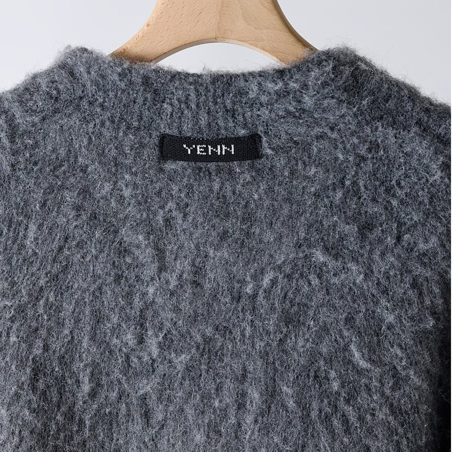 【YENN 2025 AUTUMN/WINTER】ALPACA MIX CARDIGAN