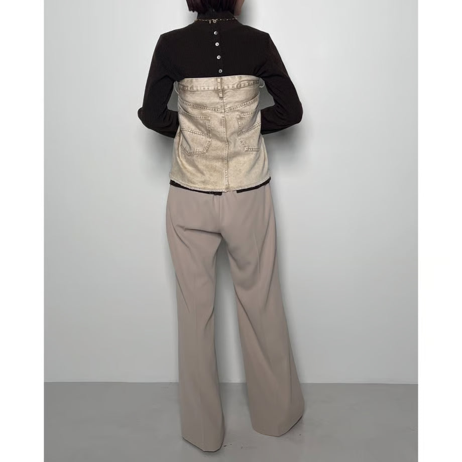 【CHIGNON 2025 AUTUMN/WINTER】ウォッシュドオーバーSK