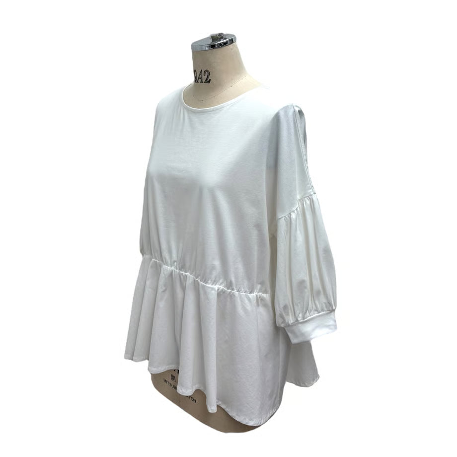 【ayane 2025 WINTER】ボリュームスリーブフレアTシャツ