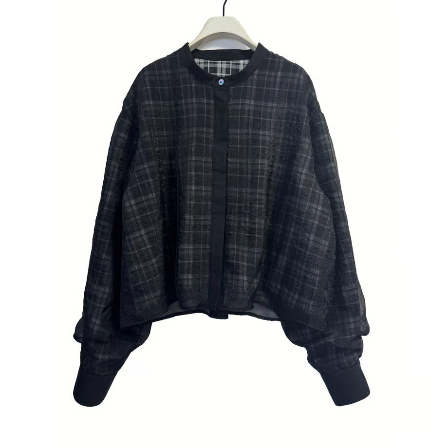 【CHIGNON 2025 AUTUMN/WINTER】チェックオーガンジーSH