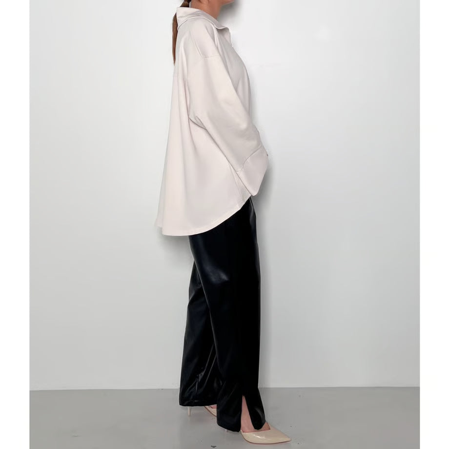 【CHIGNON 2025 AUTUMN/WINTER】フェイクレザースリットPT