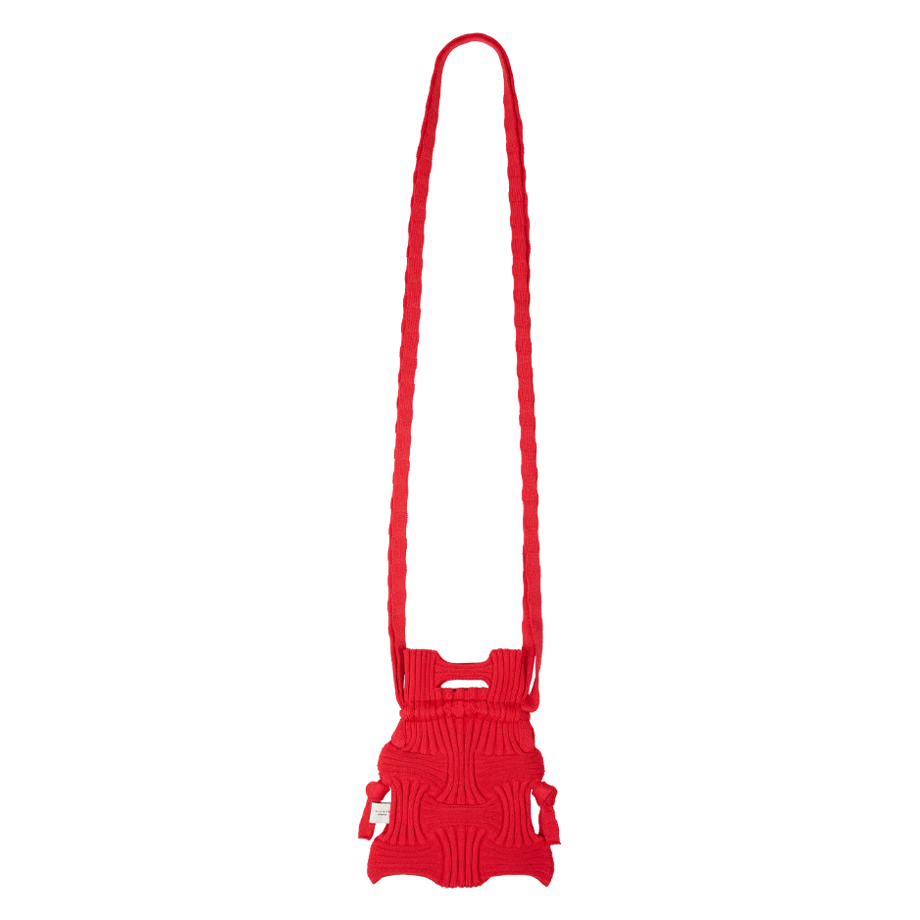 【PLEATS MAMA】MINI CROSS BOW BAG