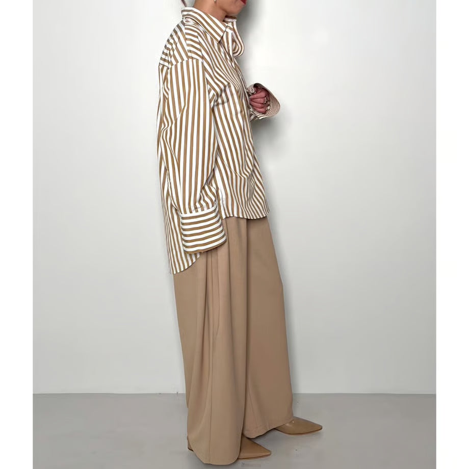 【CHIGNON 2025 AUTUMN/WINTER】2WAYストライププリントSH