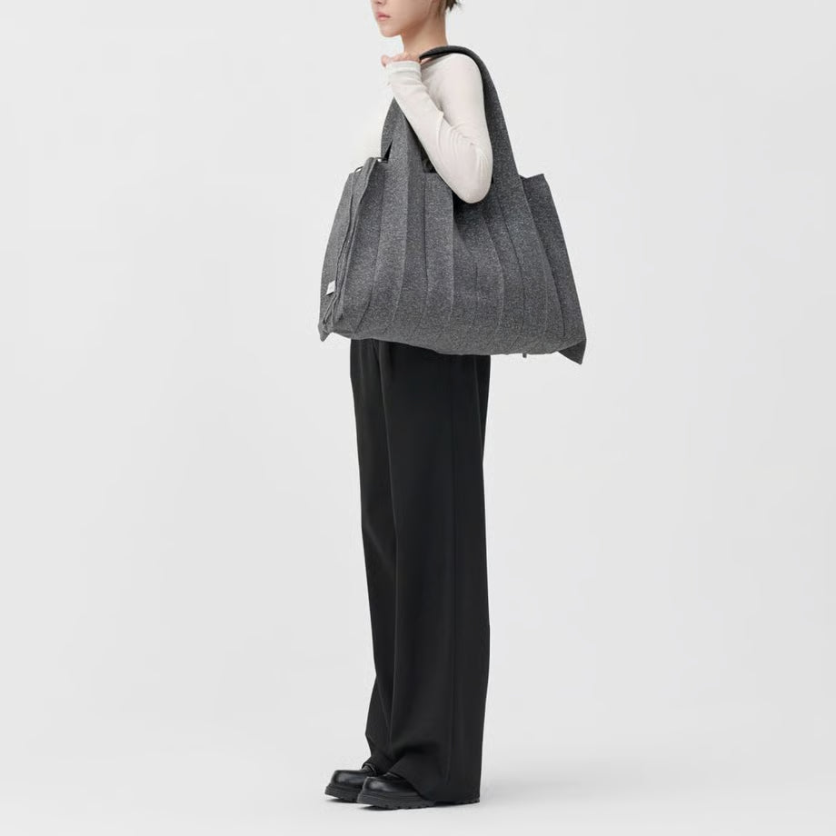 【PLEATS MAMA】Big Shoulder Bag