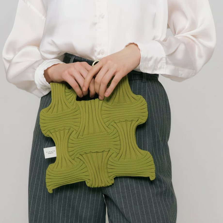【PLEATS MAMA】NEW BOW BAG