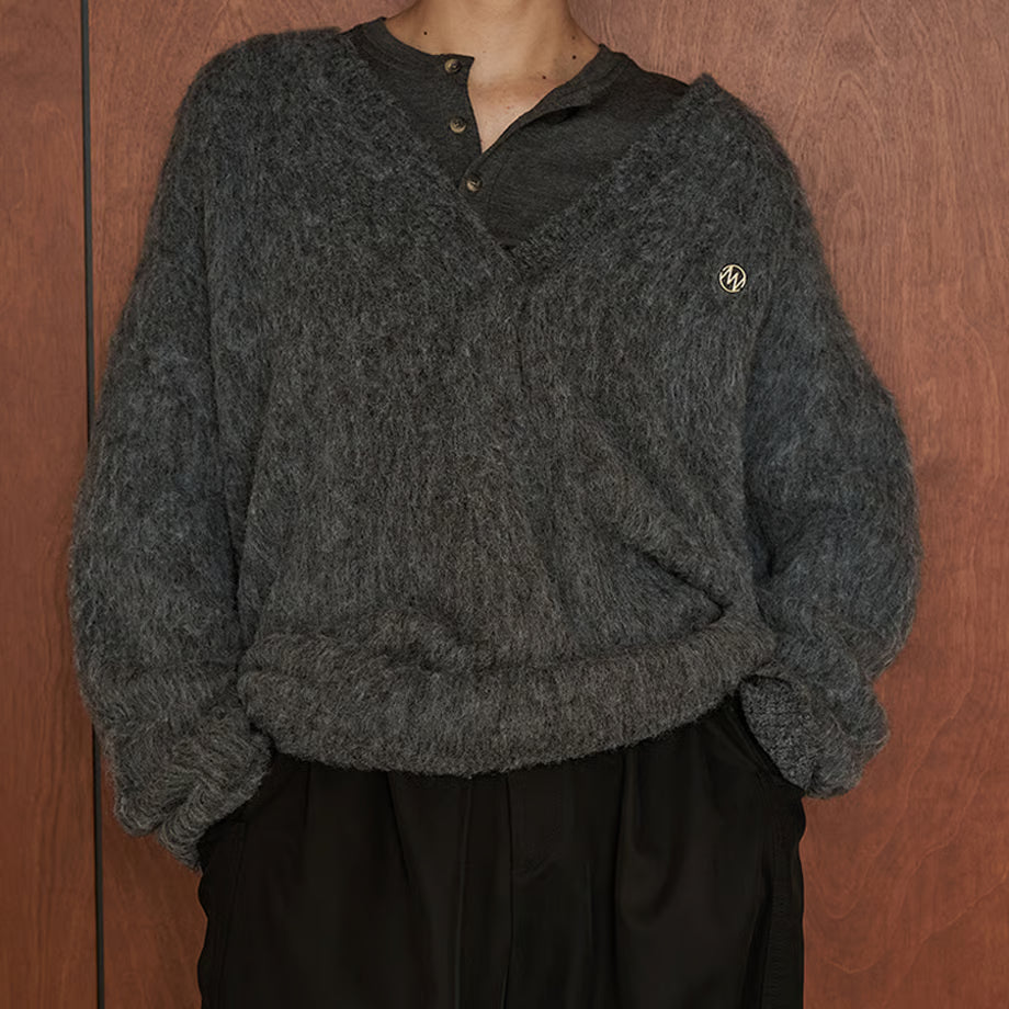 【YENN 2025 AUTUMN/WINTER】ALPACA MIX TUNIC PO