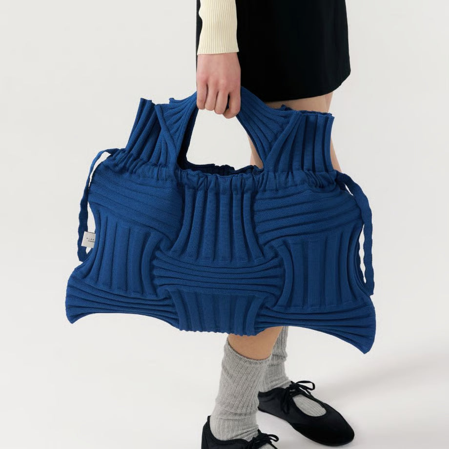 【PLEATS MAMA】BIG BOW BAG