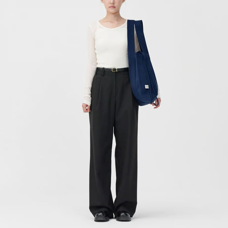 【PLEATS MAMA】Big Shoulder Bag
