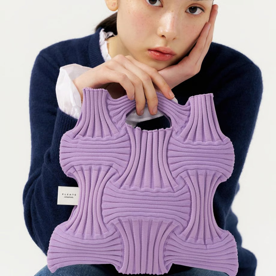 【PLEATS MAMA】NEW BOW BAG