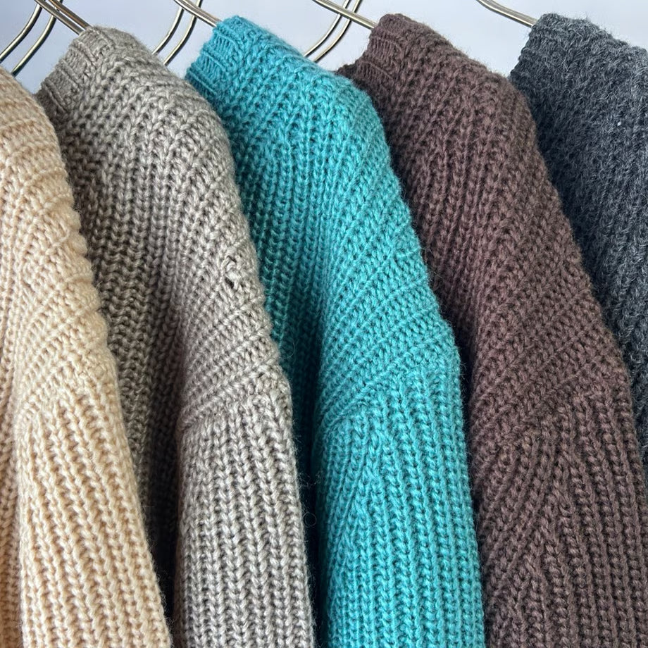 【MARGAUX 2025 WINTER】片畦ニットPO