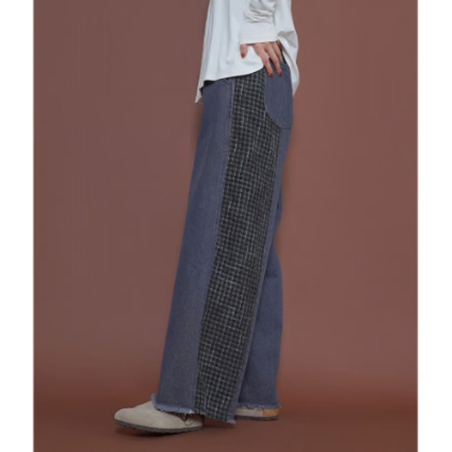 【CYAN 2025 AW vol.2】ツィードコンビワイドデニム