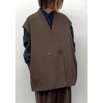 【CLOCHE】ウールライクパーフェクトベスト