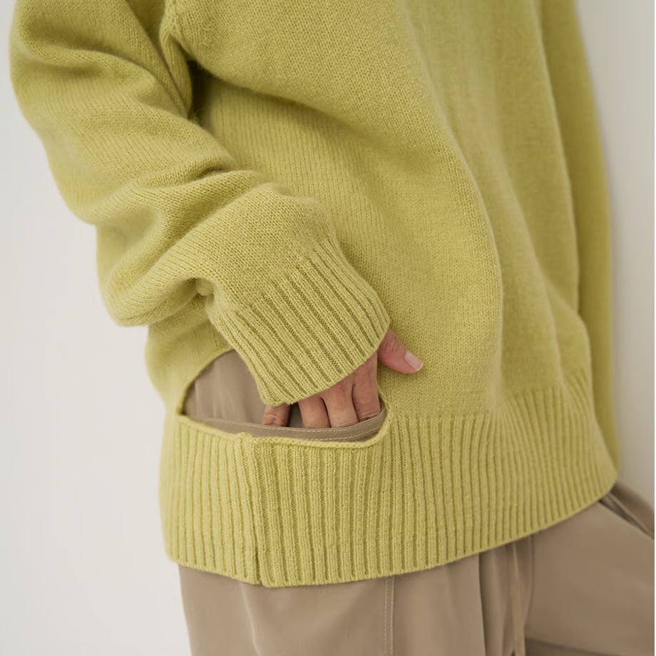 【YENN 2025 AUTUMN/WINTER】WASHABLE WOOL VN PO