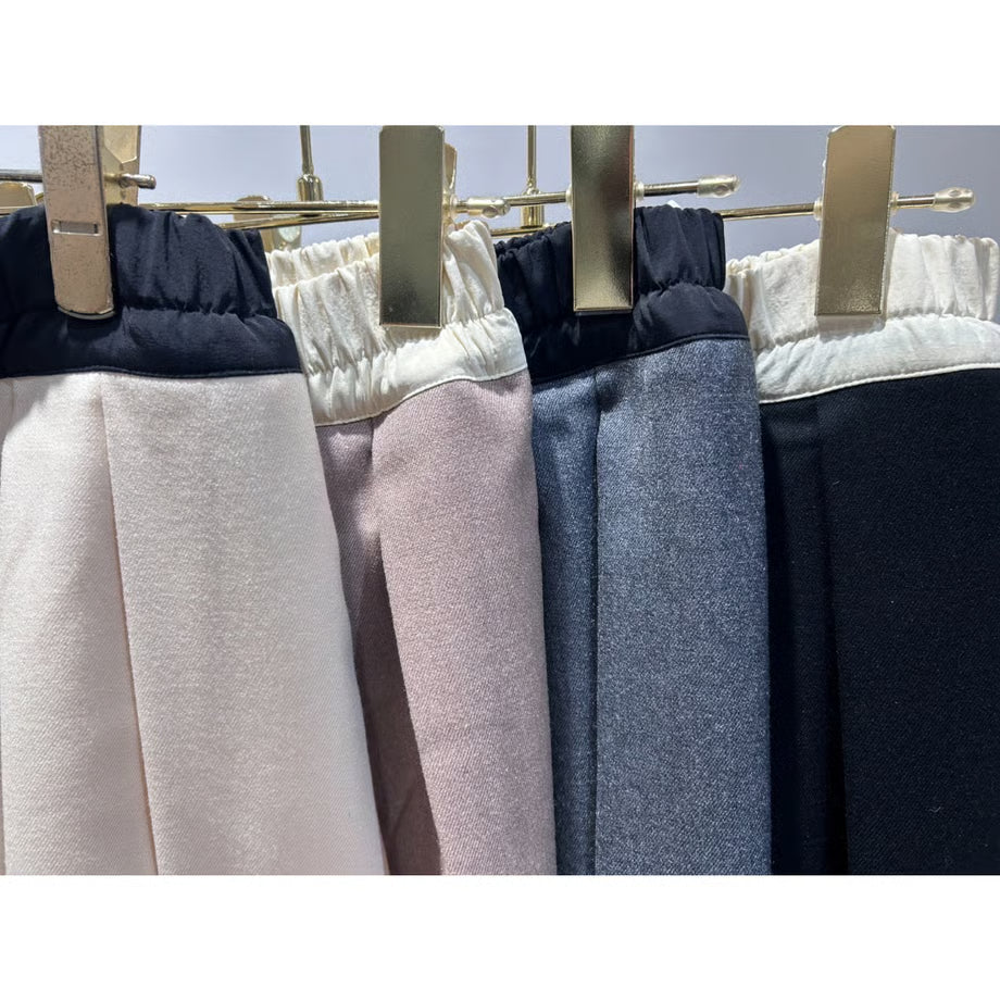 【MARGAUX 2025 WINTER】配色フラノタックPT