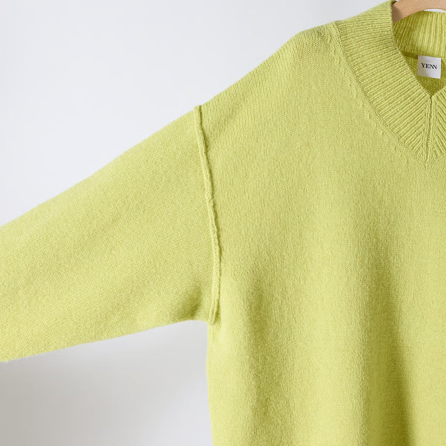 【YENN 2025 AUTUMN/WINTER】WASHABLE WOOL VN PO