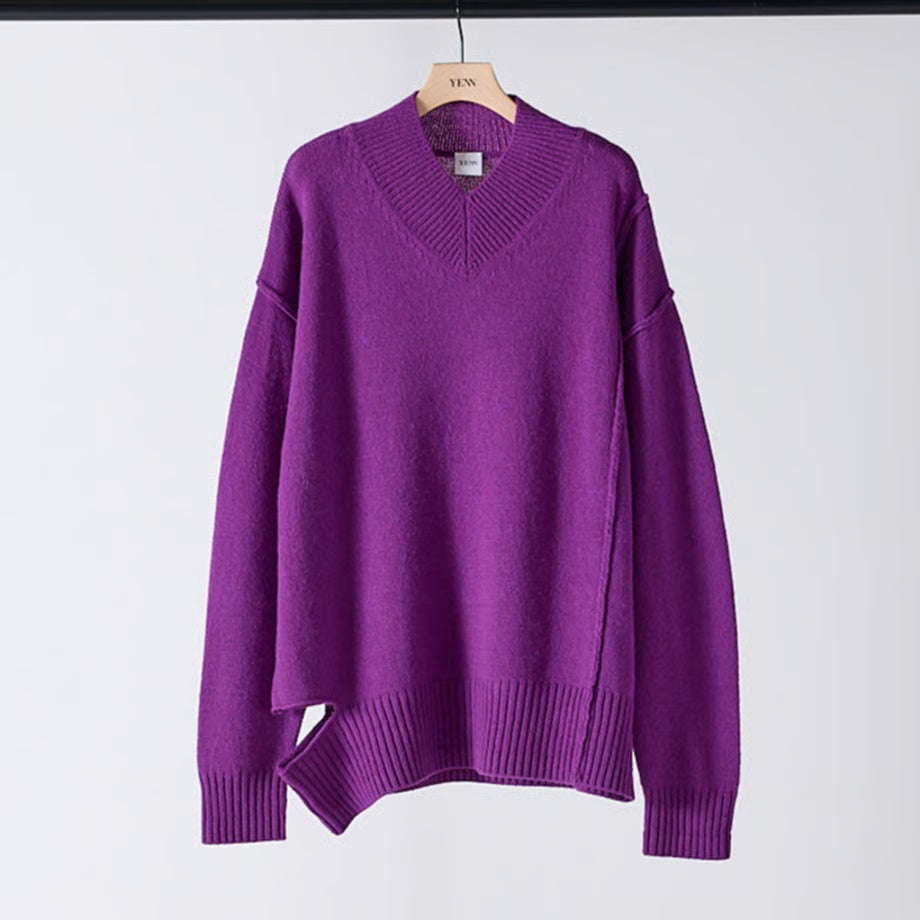 【YENN 2025 AUTUMN/WINTER】WASHABLE WOOL VN PO