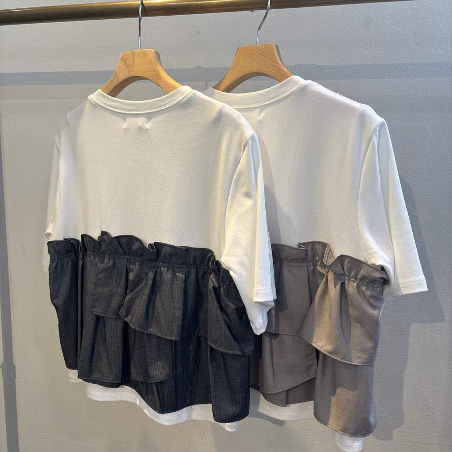 【CYNICAL】ティアードフリルTシャツ