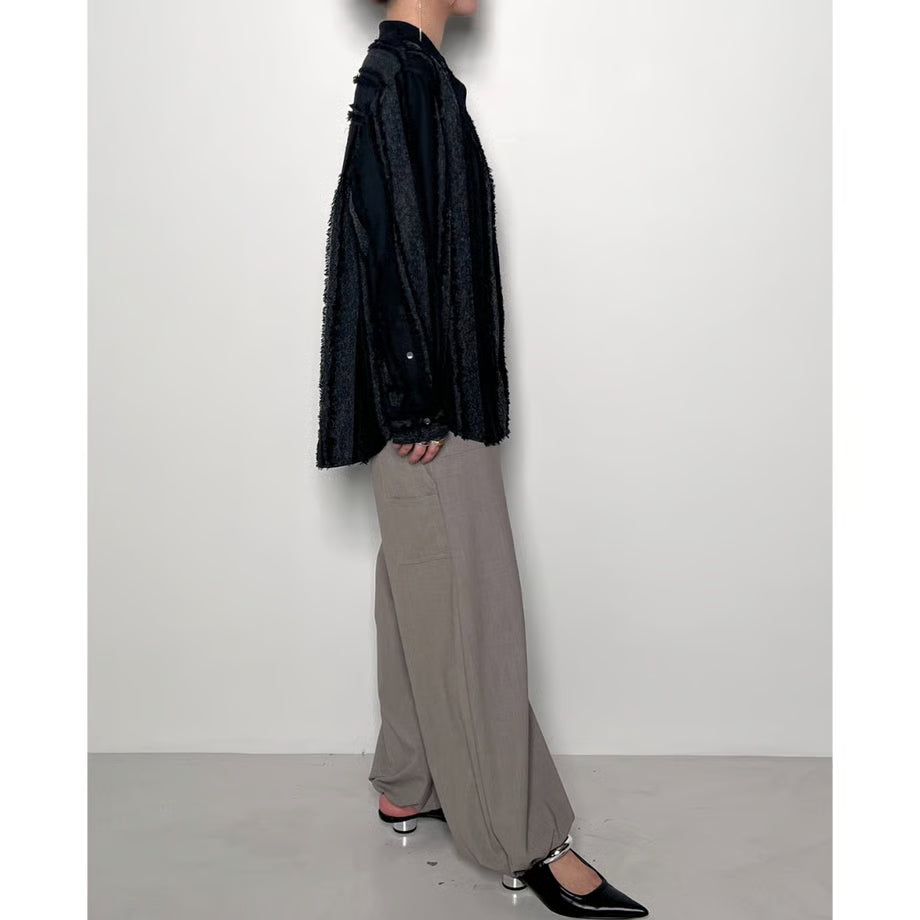 【CHIGNON 2025 AUTUMN/WINTER】ジャガードストライプシャツ