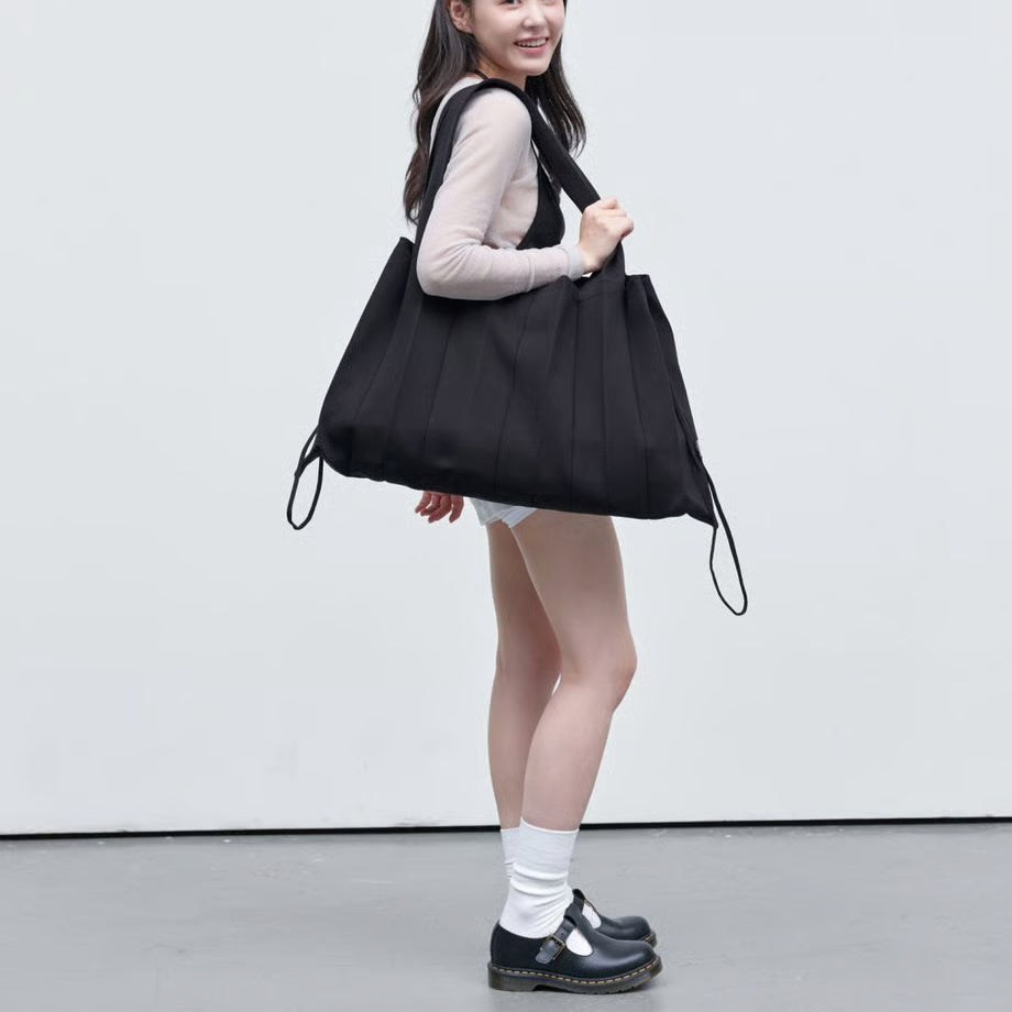 【PLEATS MAMA】Big Shoulder Bag