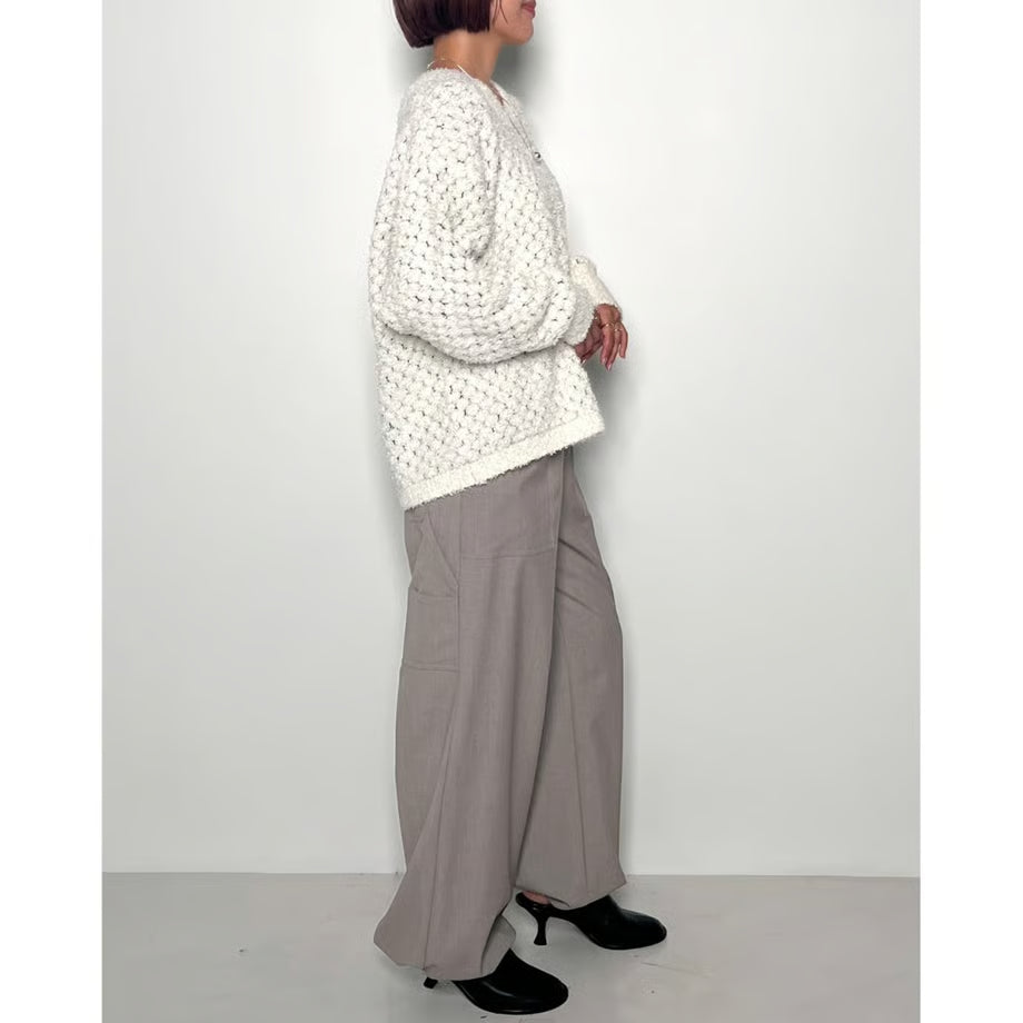 【CHIGNON 2025 AUTUMN/WINTER】TRフレアワークパンツ
