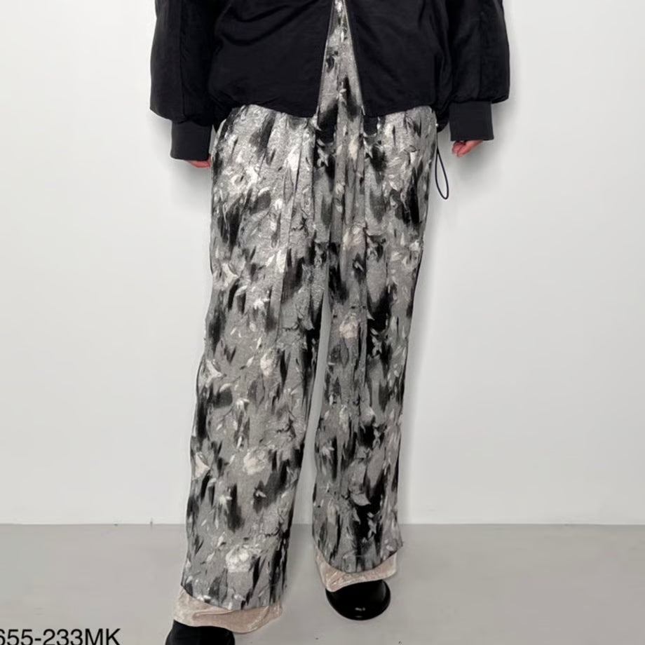 【CHIGNON 2025 AUTUMN/WINTER】ワッシャーサテンプリントPT