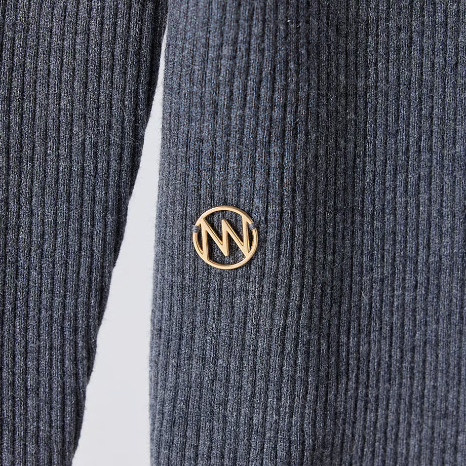【YENN 2025 AUTUMN/WINTER】WOOL RIB CREW CD