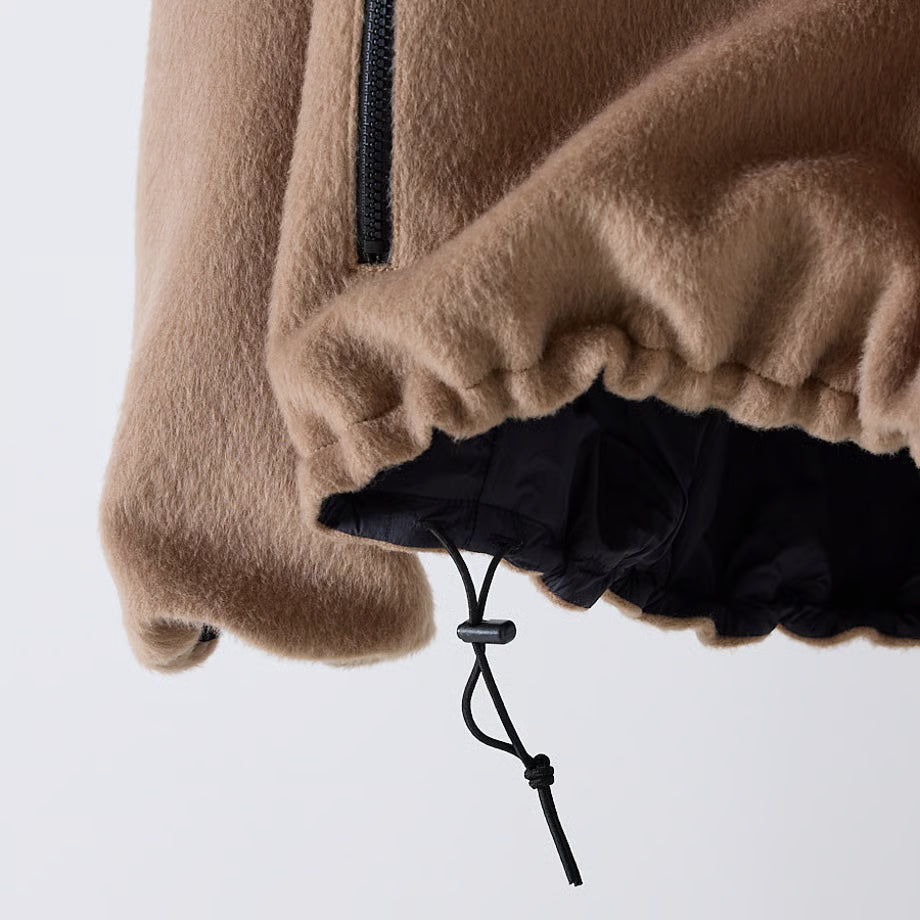 【YENN 2025 AUTUMN/WINTER】SHAGGY HALF ZIP JK